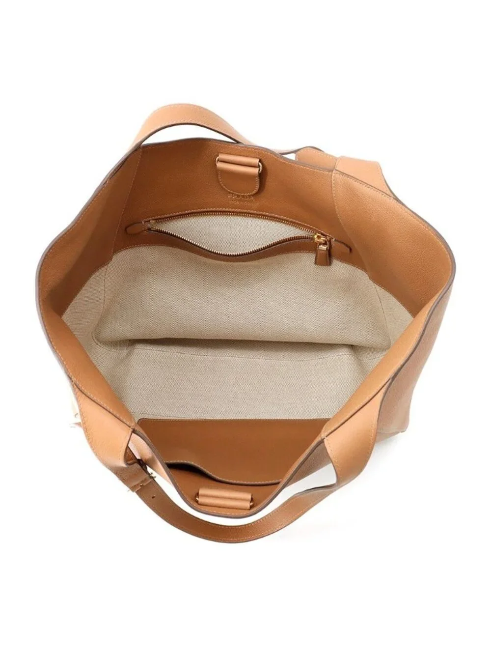 Prada Tote Logo Leather - Picture 5 of 10